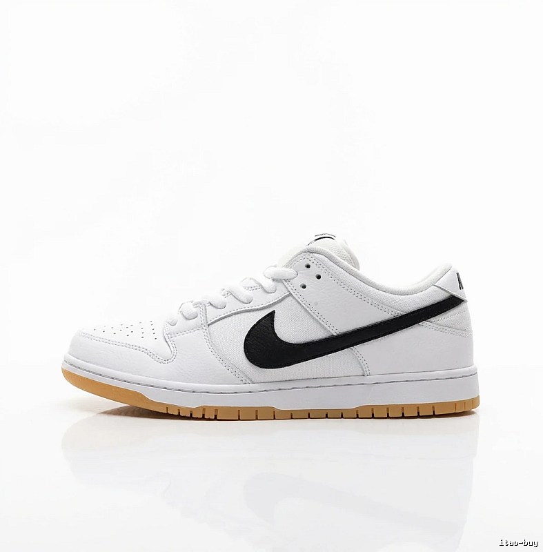 Nike Dunk simple black and white sports shoes