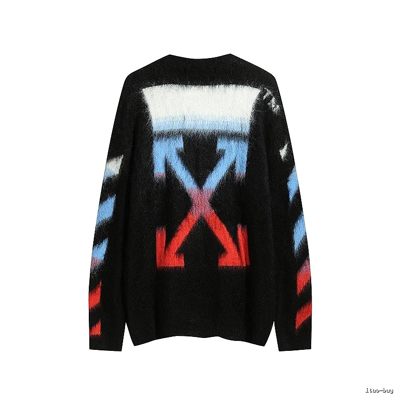 Off-White Arrow Graffiti-Style Sweater
