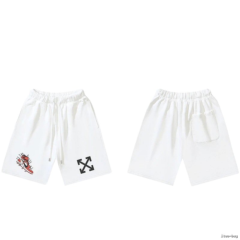 Off-White trendy and cool style white shorts