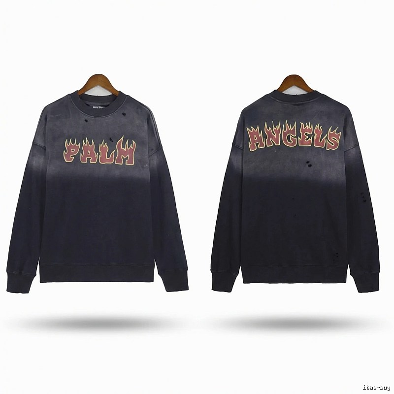 Palm Angels Flame Wind Hoodie
