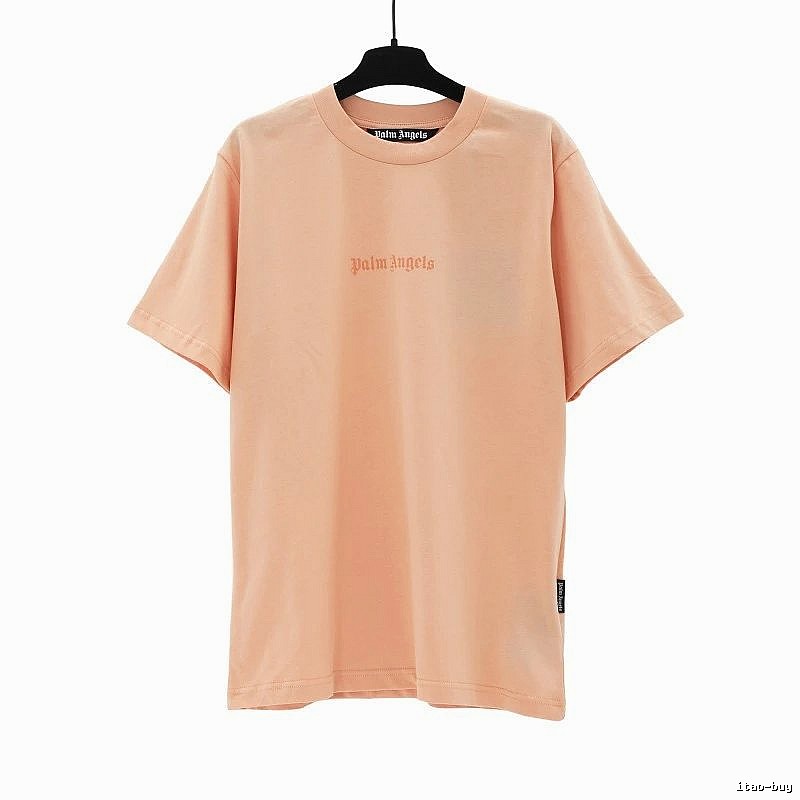 Palm Angels Statement Logo T-shirt White Palm Tree for Easy Pairing