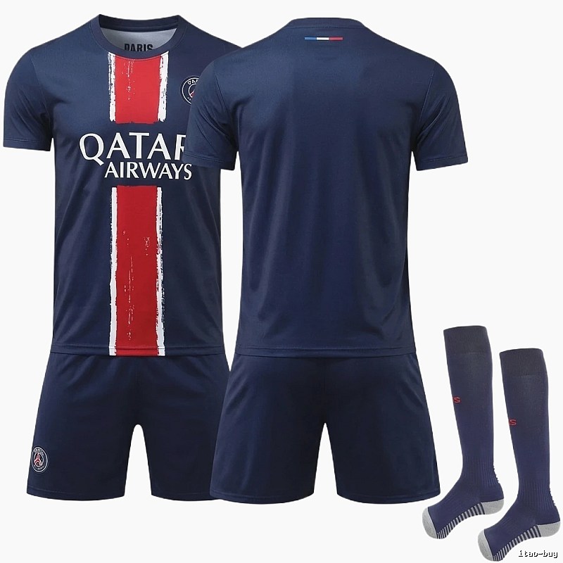 Paris Saint-Germain sporty dark blue jersey
