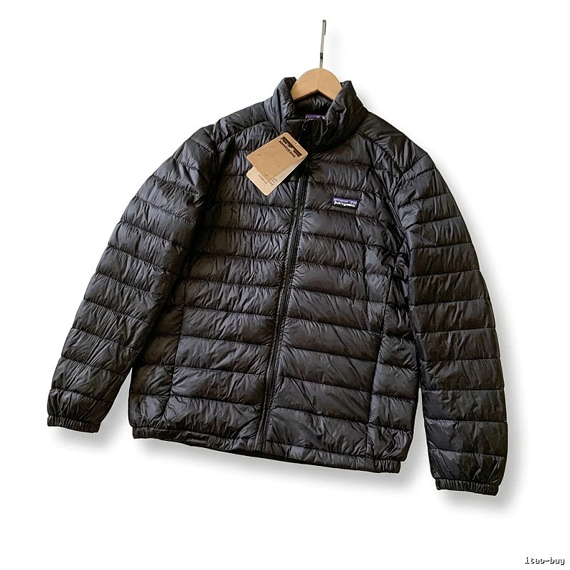 Patagonia lightweight and warm black down jacket