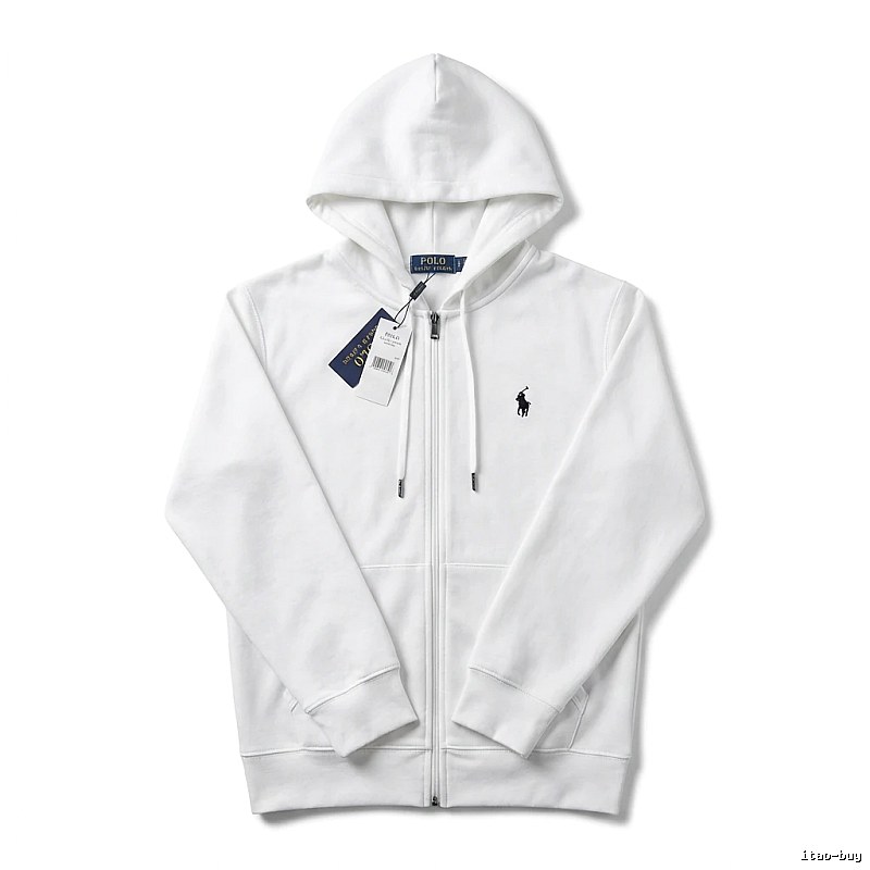 Ralph Lauren basic casual white sweatshirt