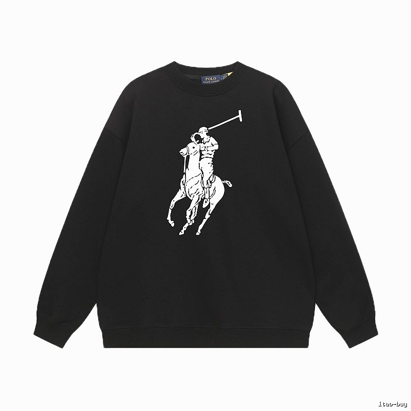 Ralph Lauren black trendy brand polo shirts
