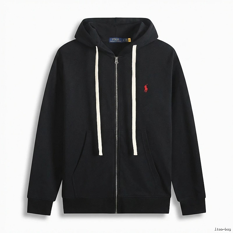 Ralph Lauren classic black hoodie