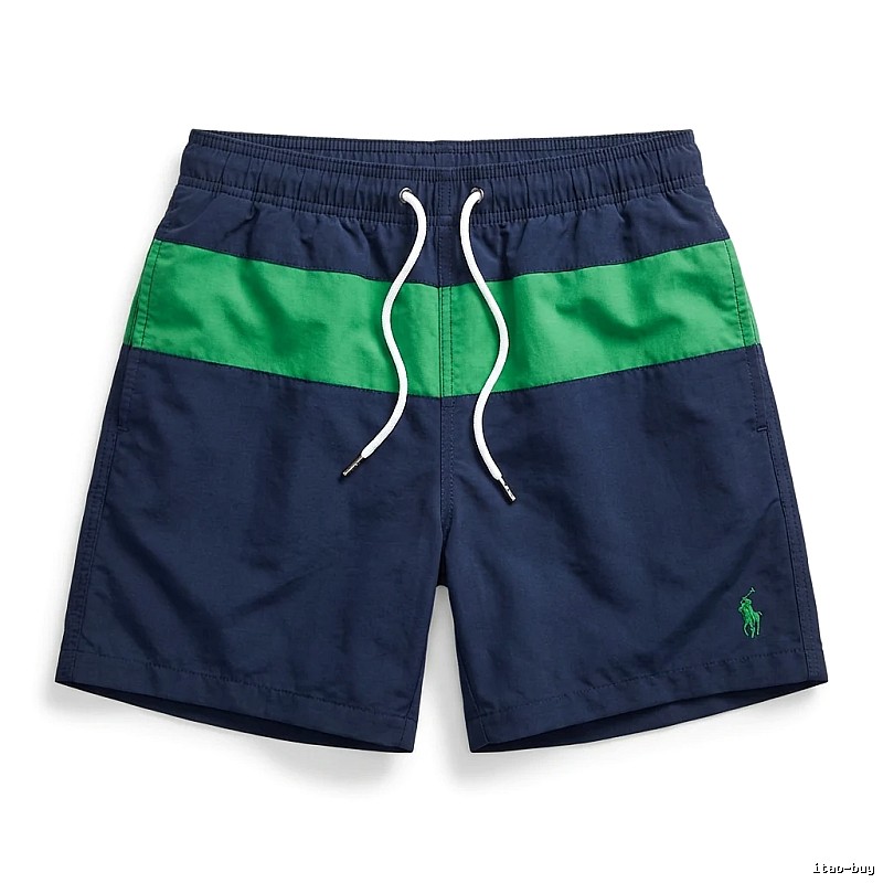 Ralph Lauren Color-Block Casual Shorts