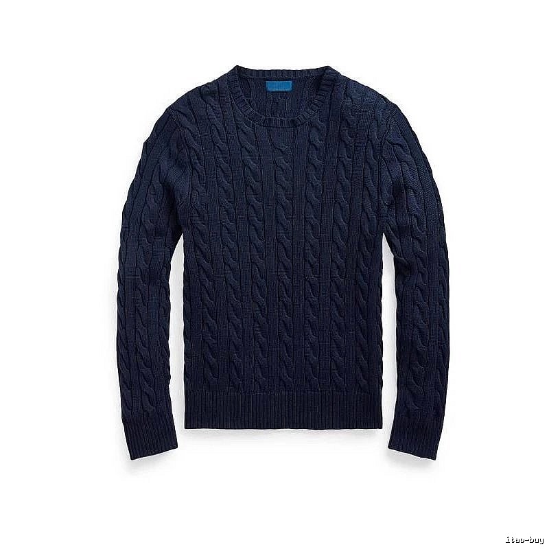 Ralph Lauren Lightweight Cable-knit sweater Navy Cable Knit for Trend Styling