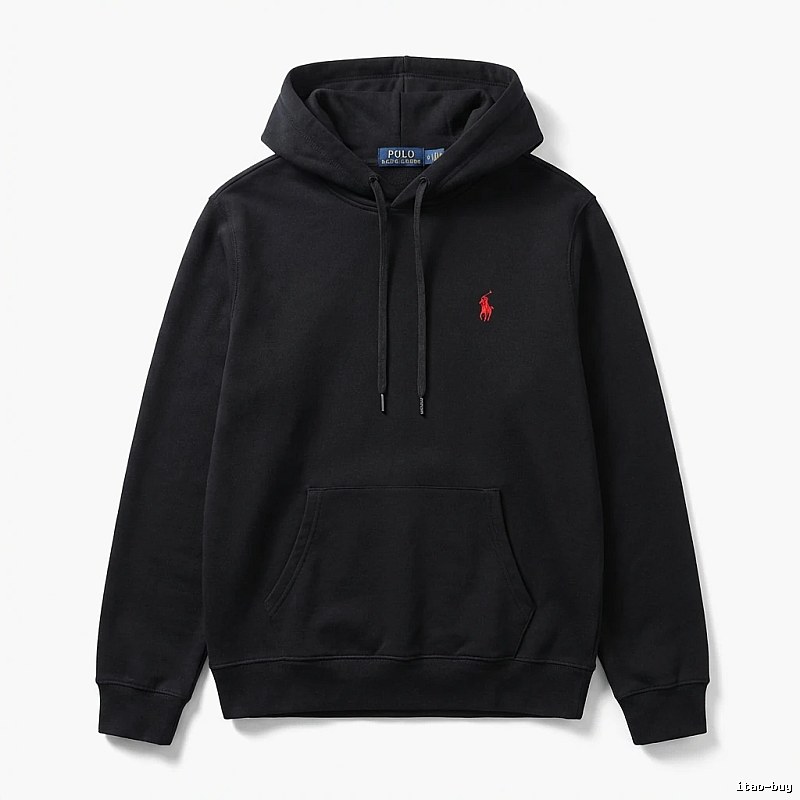 Ralph Lauren Polo hooded black sweatshirt