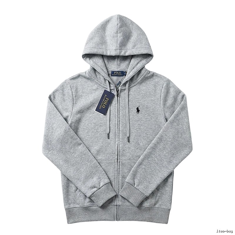 Ralph Lauren POLO series grey hoodie