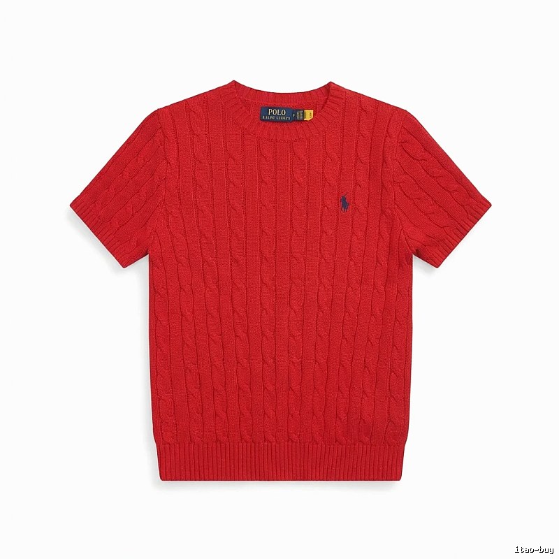 Ralph Lauren Polo Series Red Knitwear