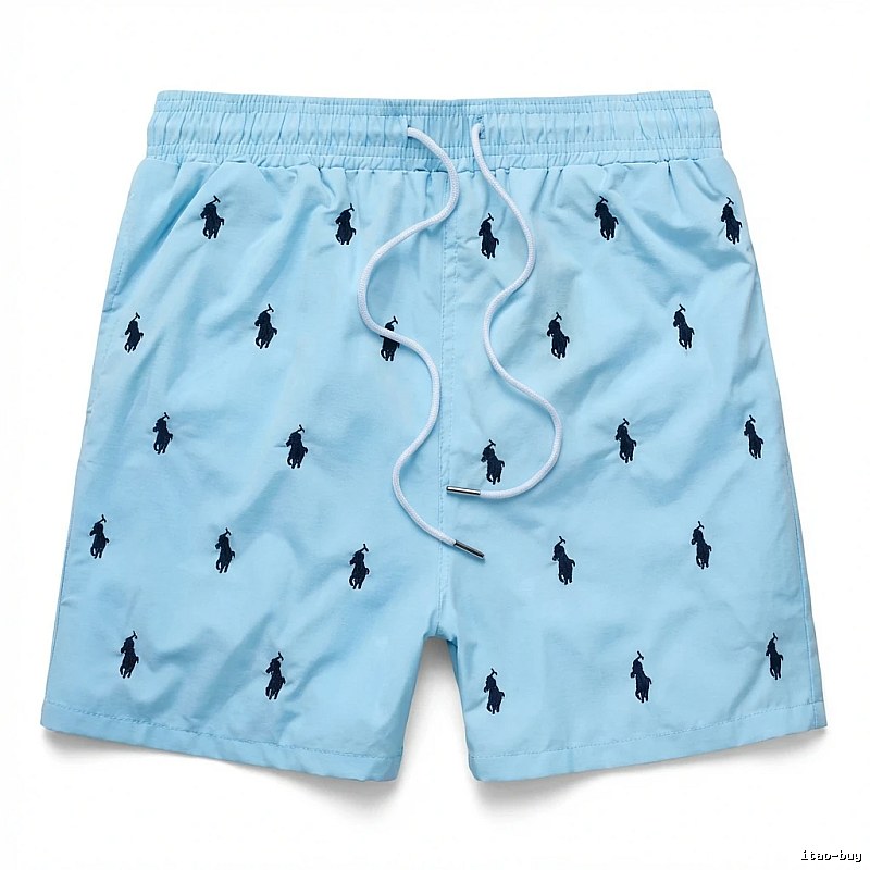 Ralph Lauren Polo style light blue shorts
