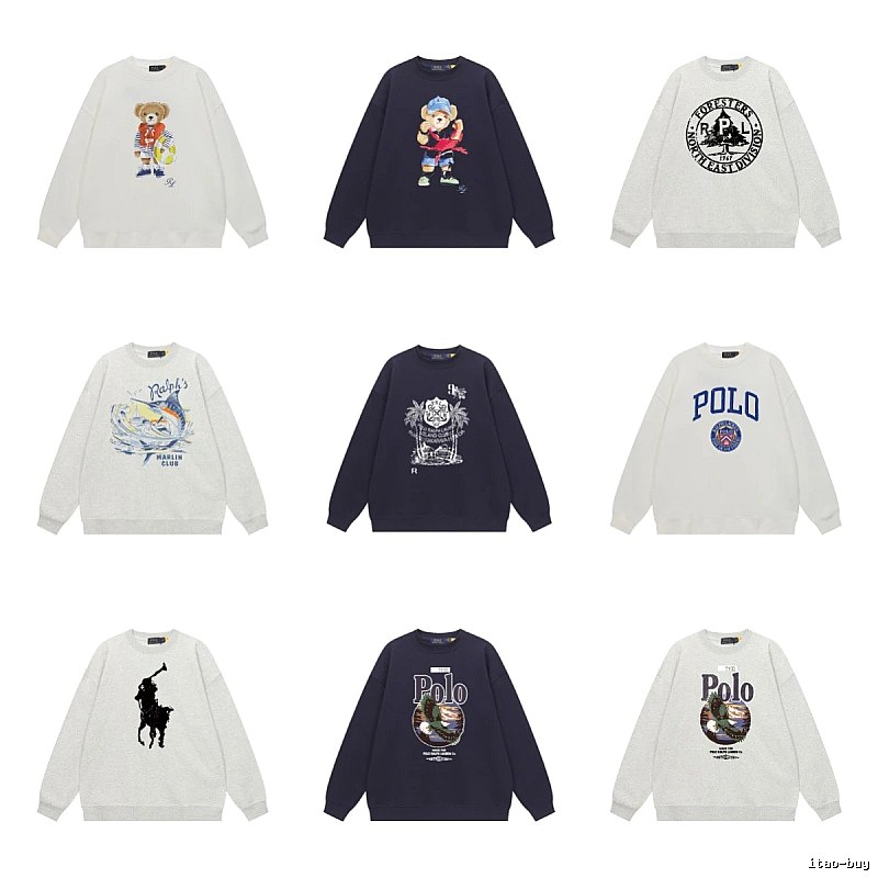 Ralph Lauren retro-style sweatshirt