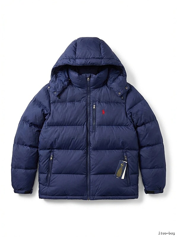 Ralph Lauren trendy brand blue down jacket