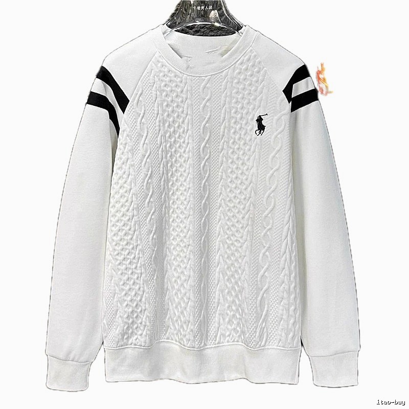 Ralph Lauren's classic white sweater