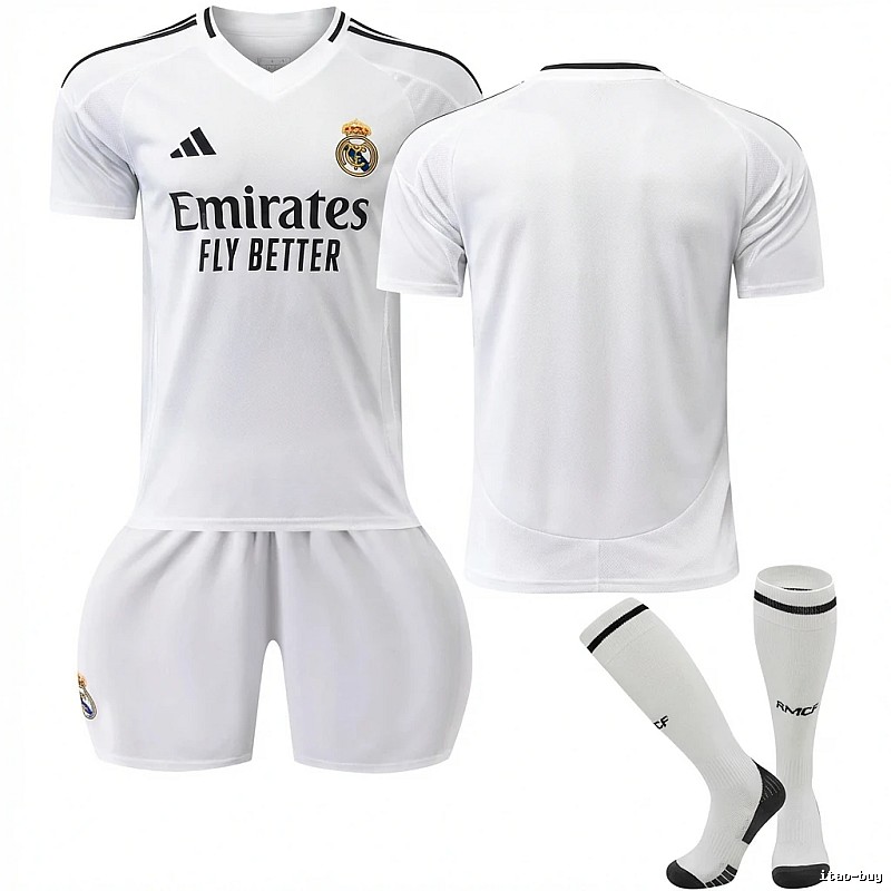 Real Madrid home court sportswear set (white)
