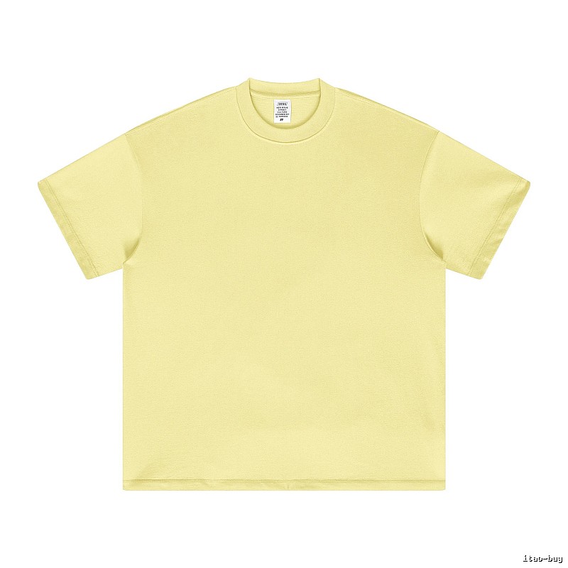 Relaxed Plain white T-shirt Minimal White Short with Designer-Inspired Detail