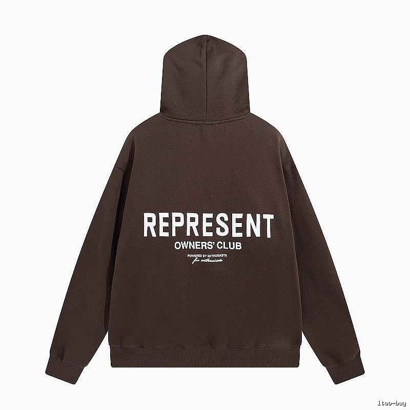 Represent Lightweight Owners Club hoodie Navy Large Represent for Trend Styling