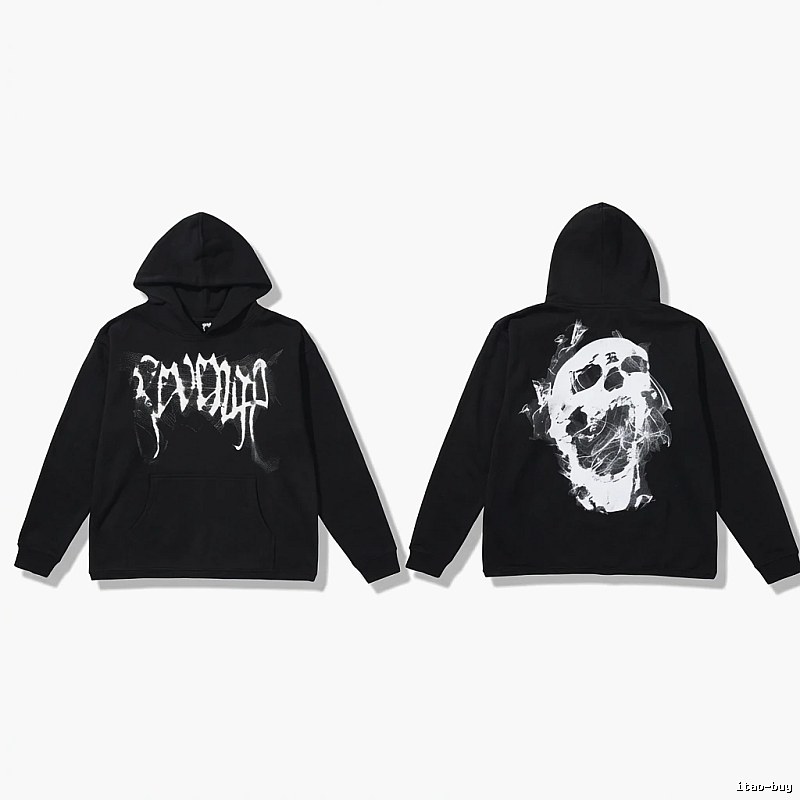 Revenge Skull Dark Style Hoodie