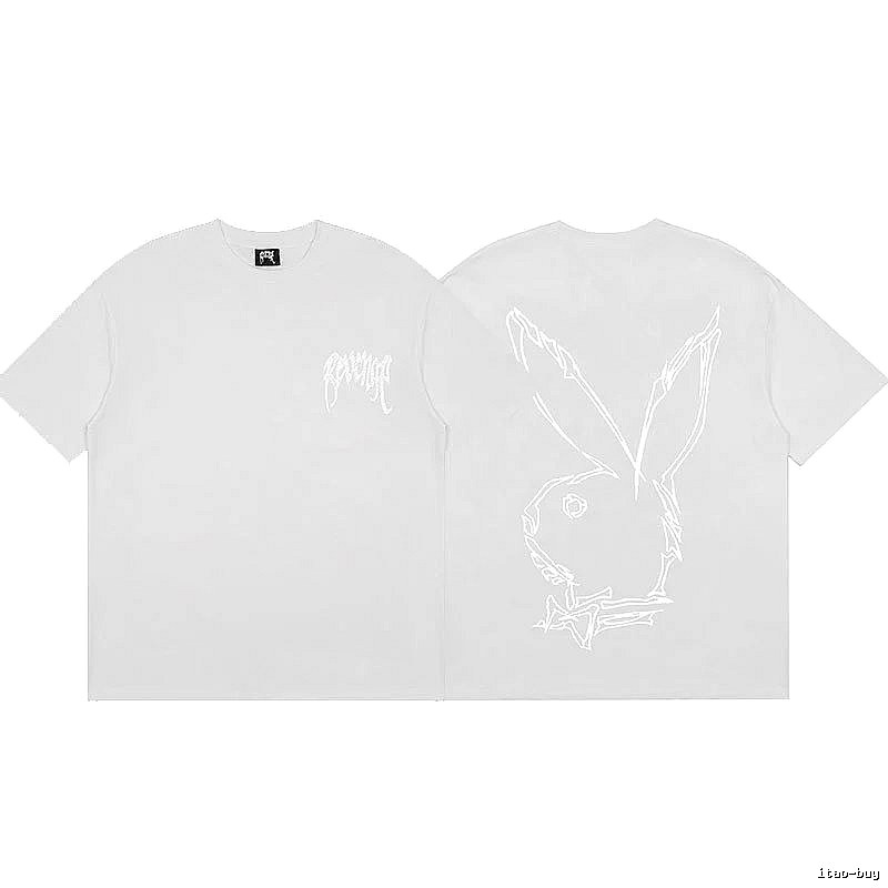 Revenge White Skull Graphic T-Shirt Logo Detail