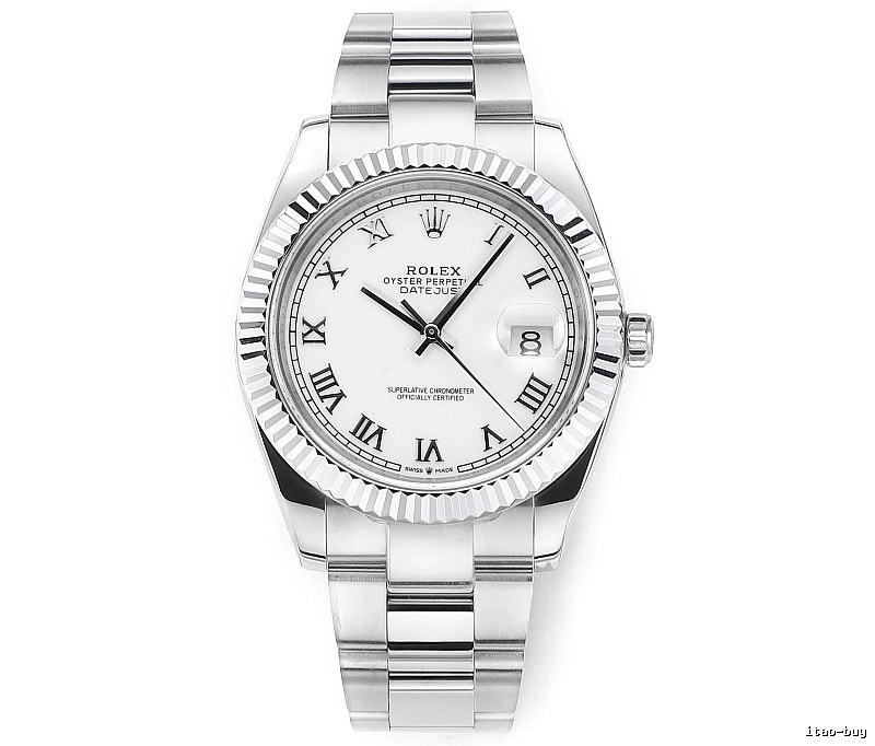 Roman Numeral Dial Datejust Automatic Watch - Rolex Weekend Edit