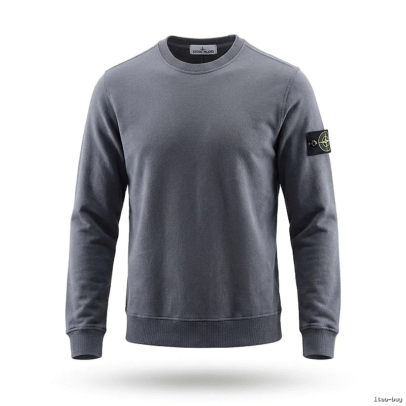 Stone Island basic grey sweatshirt
