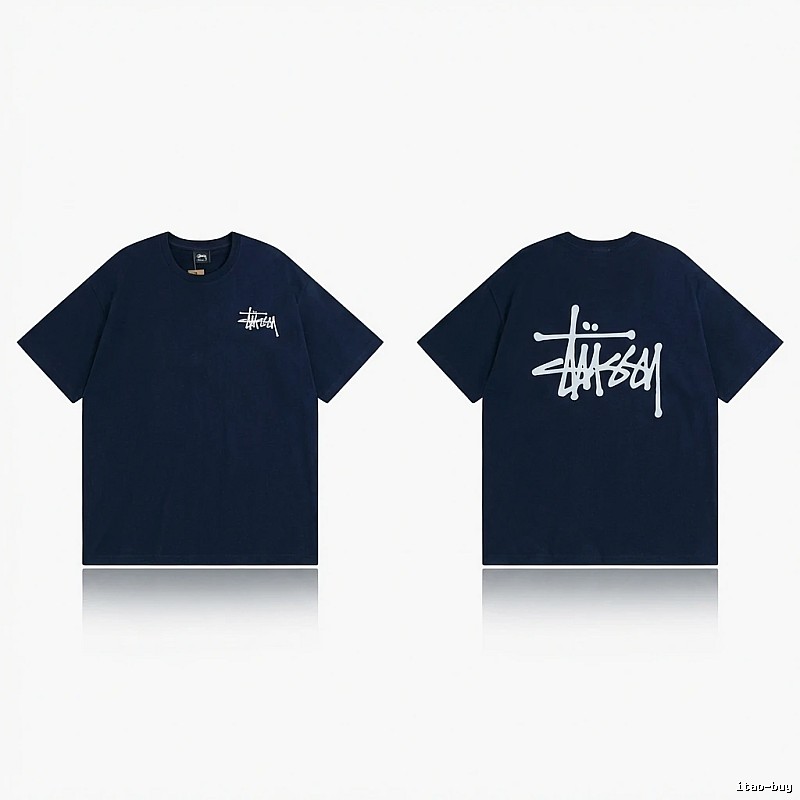 Stussy basic style minimalist T-shirt