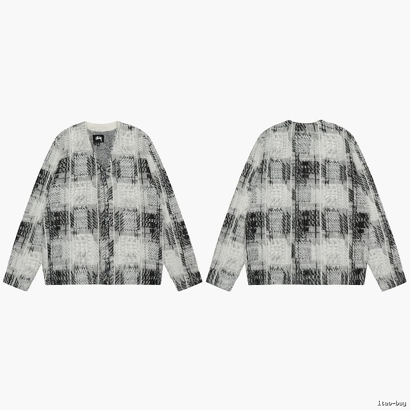 Stussy Gray Swirl Graphic SweatShirt Gift Ready
