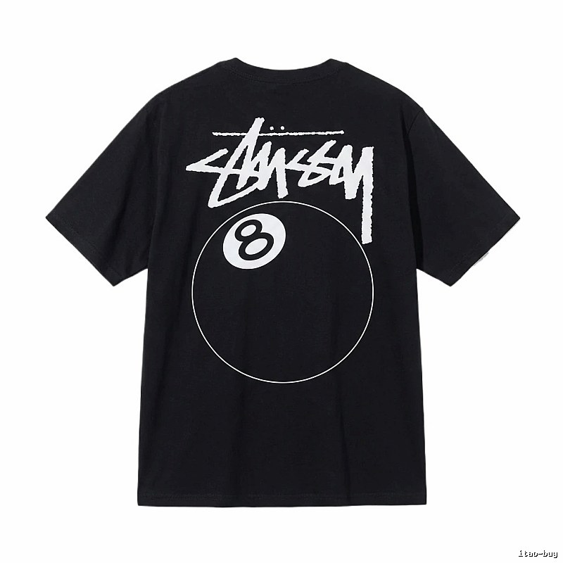 Stussy No. 8 Ball Style Black T-shirt