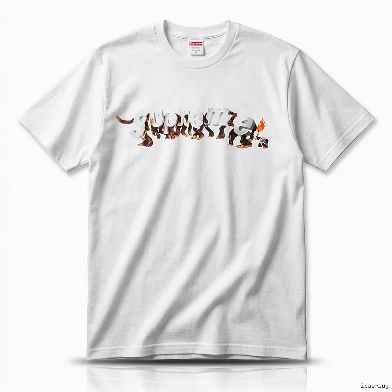 Supreme Animal Print White T-shirt