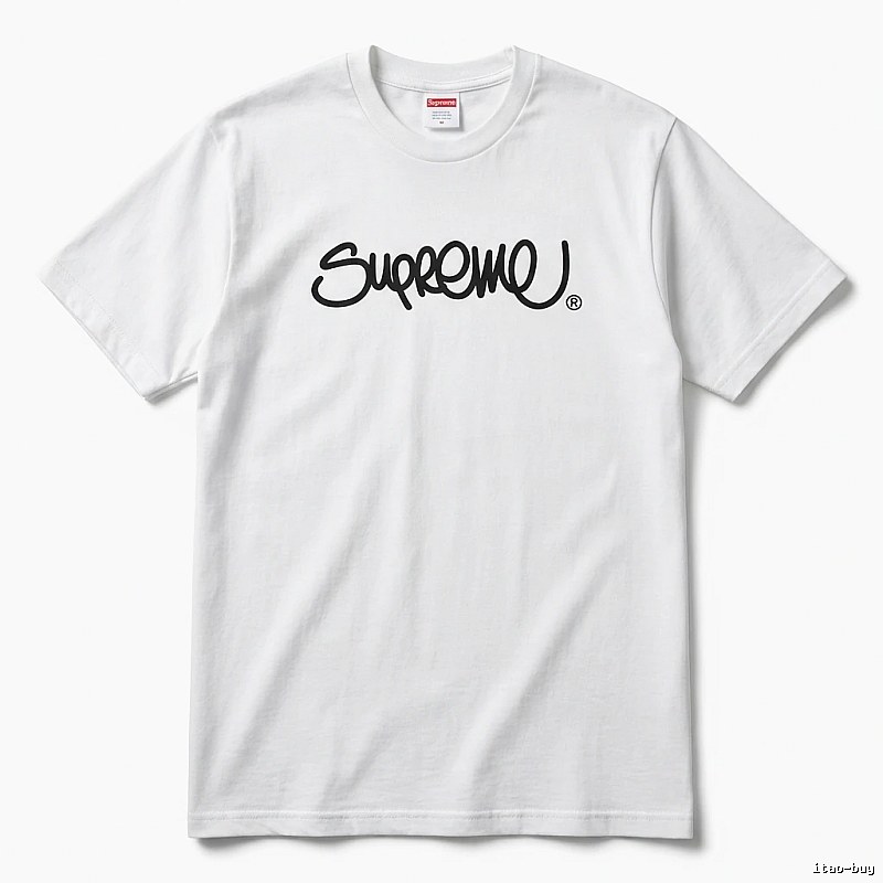 Supreme basic white T-shirt