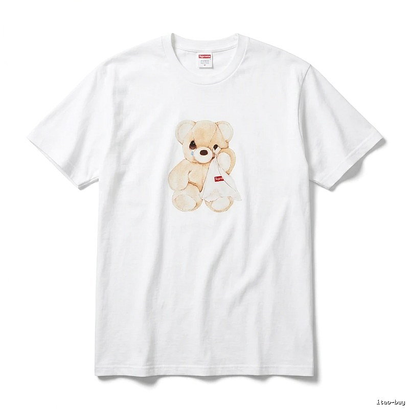 Supreme Bear Trend Brand White T-shirt