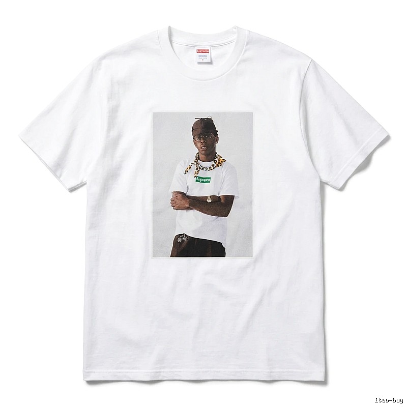 Supreme Portrait Style White T-shirt
