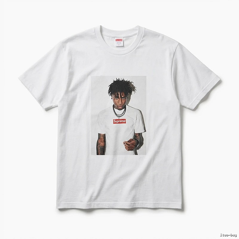Supreme Portrait Style White T-shirt