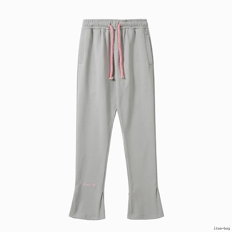 SynaWorld Casual Light Gray Long Pants
