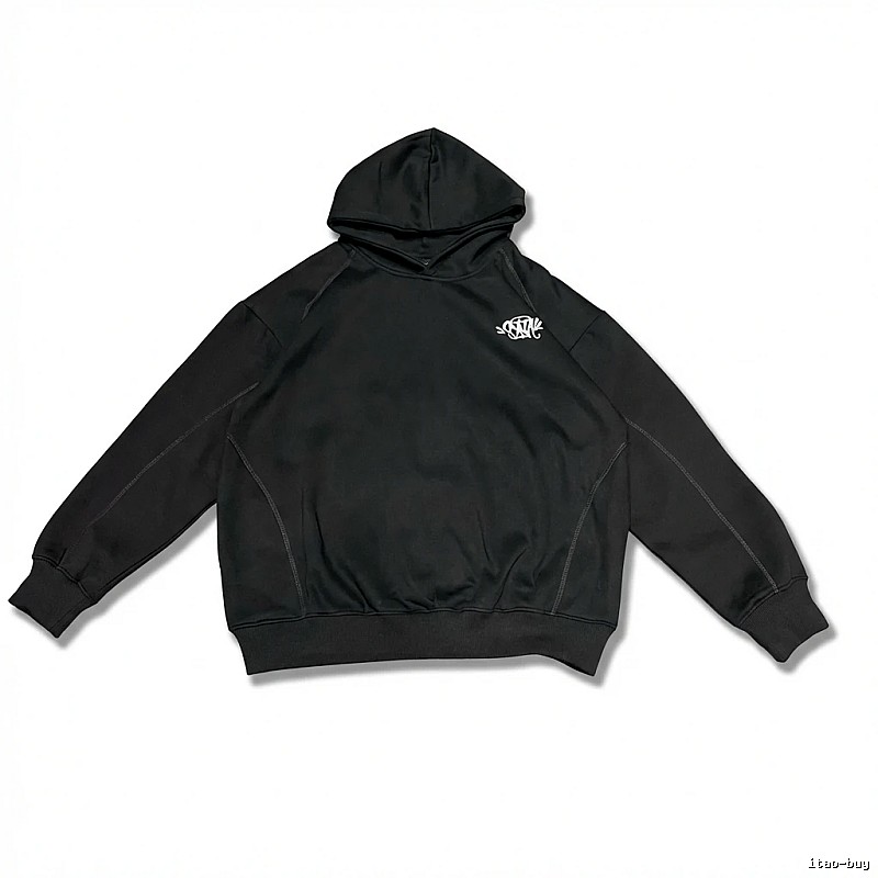 SynaWorld Trendy Cool Black Hoodie