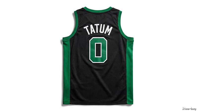 Tatum series black-green basketball uniforms