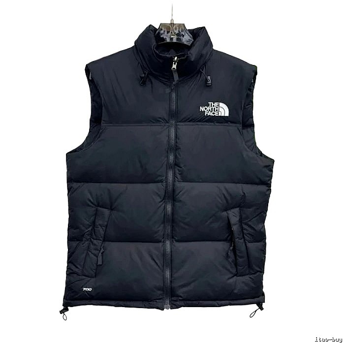 The North Face Black Trendy and Cool Down Vest