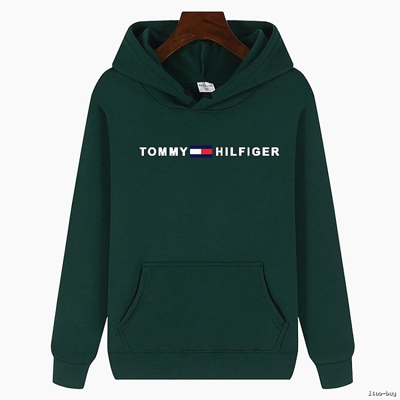Tommy Hilfiger Compact Logo hoodie White Tommy Hilfiger for Smart Casual Looks