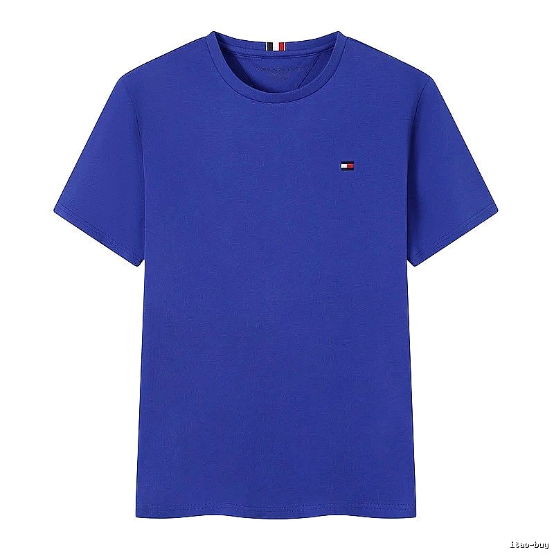 Tommy Hilfiger Multicolor Blue Logo T-Shirt City Outfit