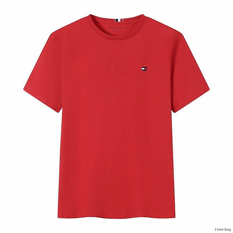 Tommy Hilfiger Red Logo T-Shirt Weekend Wear