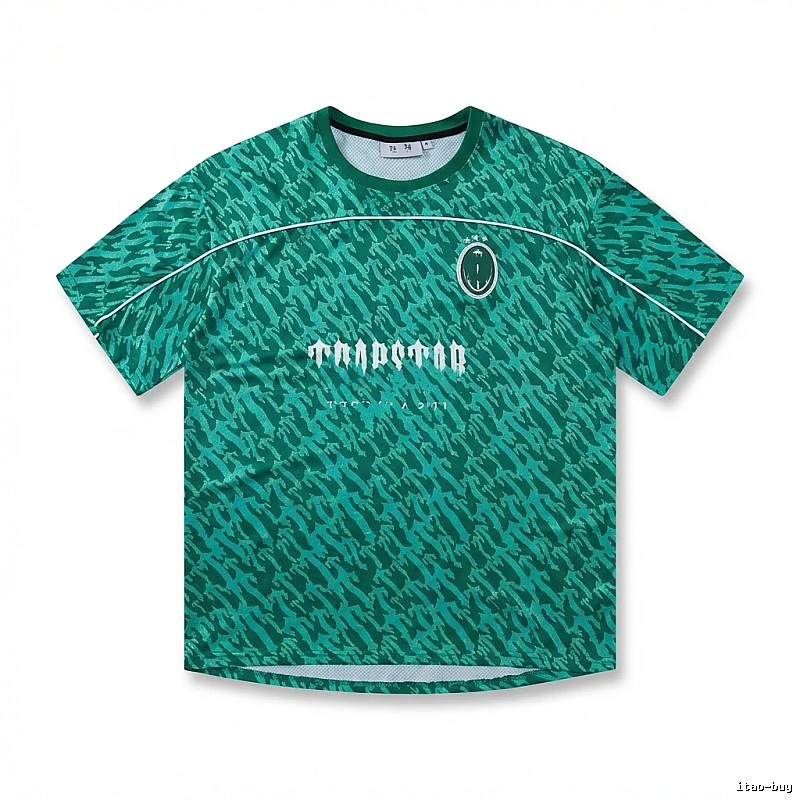 Trapstar Printed Trendy Green T-shirt