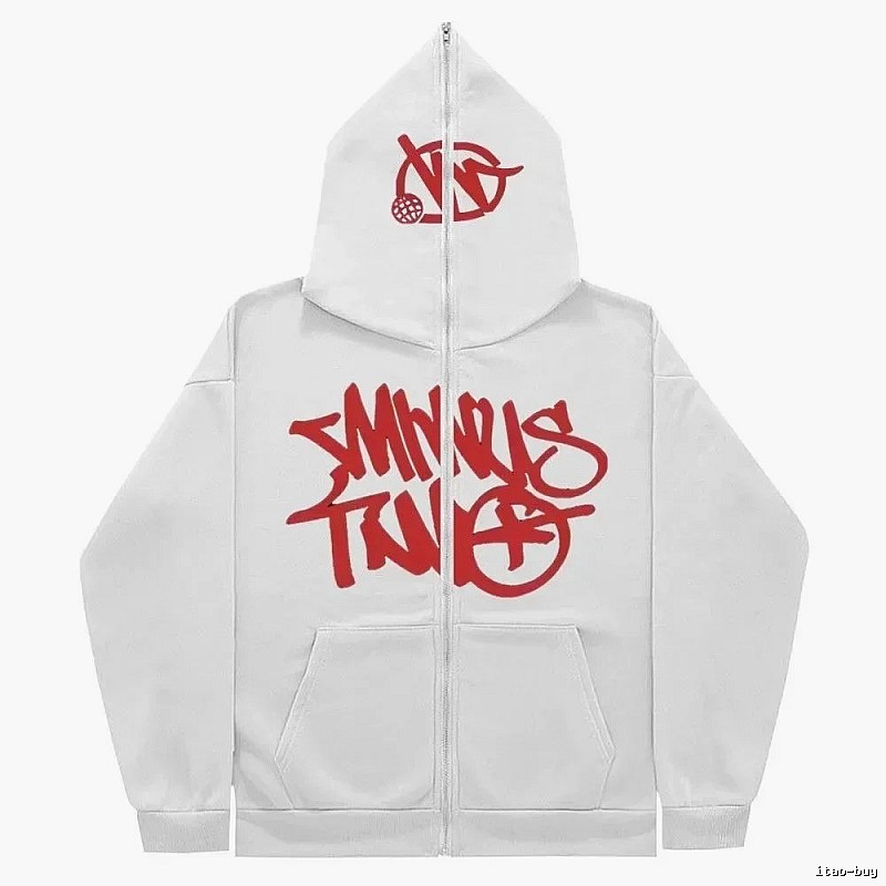 Trapstar Travel Graphic zip hoodie Black Zip Pink with Soft Visual Tone