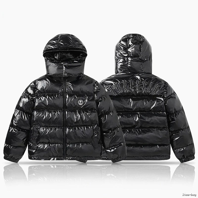 Trapstar Trendy Glossy Black Down Jacket