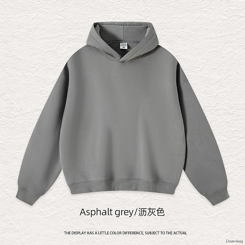 Travel Blank pullover hoodie Black Minimal A with Modern Look