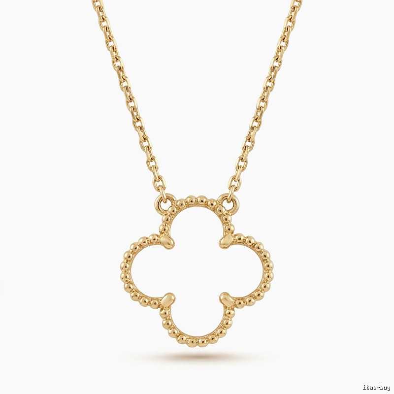 Van Cleef & Arpels Four-leaf Clover Gold Necklace